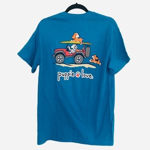 Dog Rescue tee shirt Puppy Love M